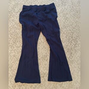 Lularoe Kylie Navy Blue Flared Pants